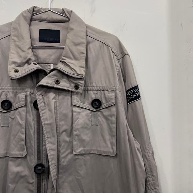 G.ATTITUDE 멀티포켓 롱야상 사파리자켓