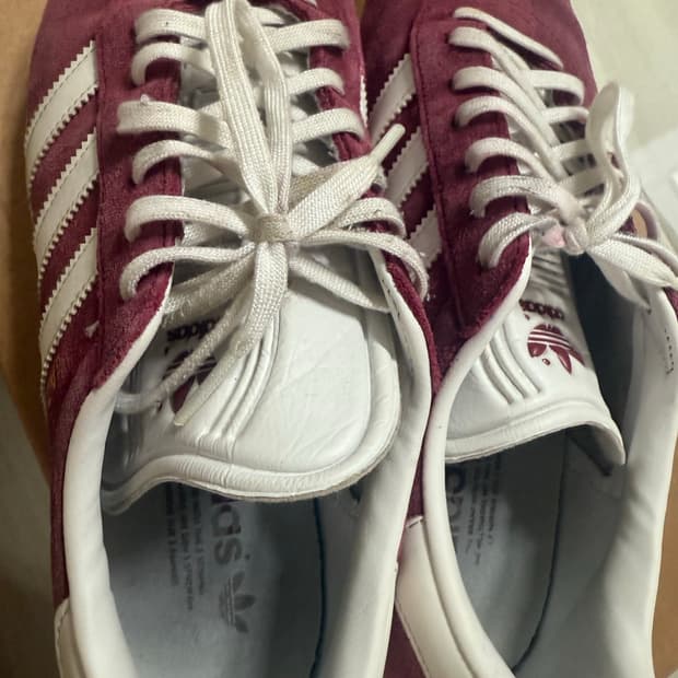 아디다스 가젤 버건디 