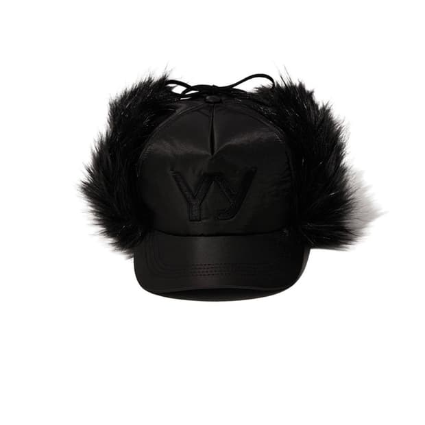 OPEN YY FAUX FUR EARFLAP CAP