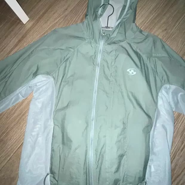 산산기어 크로스헤어 메쉬 자켓 라이트 그린