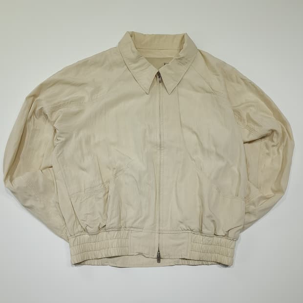 CK054 FREE 마땡킴 한국판  래글런 베이지 바람막이 자켓