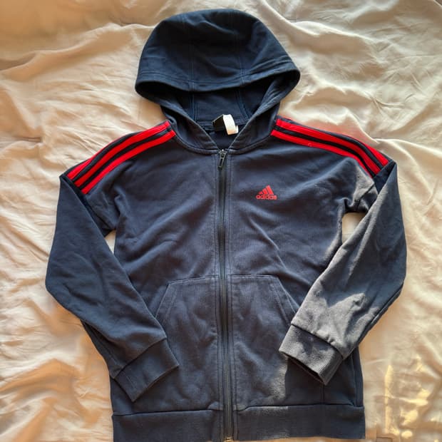 아디다스 삼선 후드집업