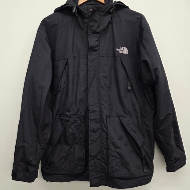 노스페이스 투포켓 후드자켓.  싸이즈 100. 택포