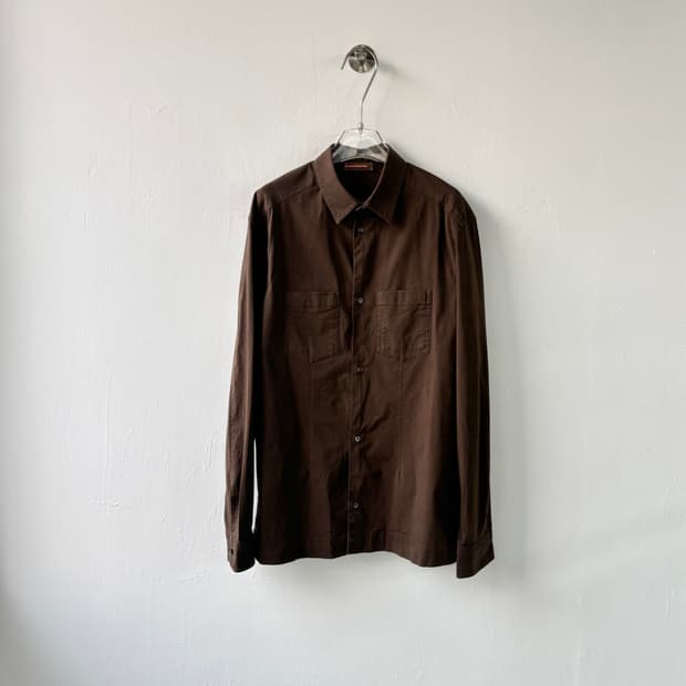 프라다 스포츠 코튼 셔츠 