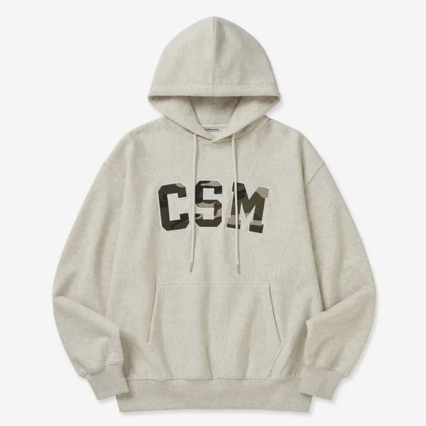 아이필블루씨엠 CSM CAMO LOGO HOODIE