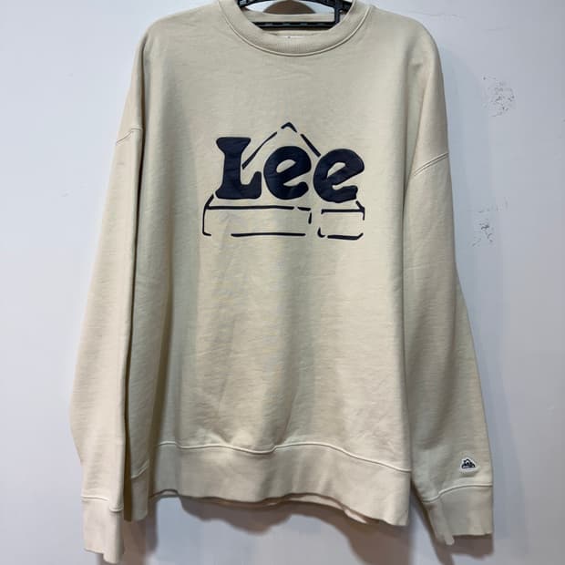 Lee 맨투맨 아이보리 XL