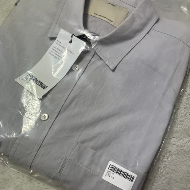 포터리 캐주얼 셔츠 그레이 3사이즈