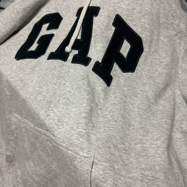 갭gap 빅로고 후드티