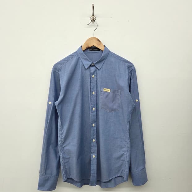 DSQUARED2 블루 셔츠 남L
