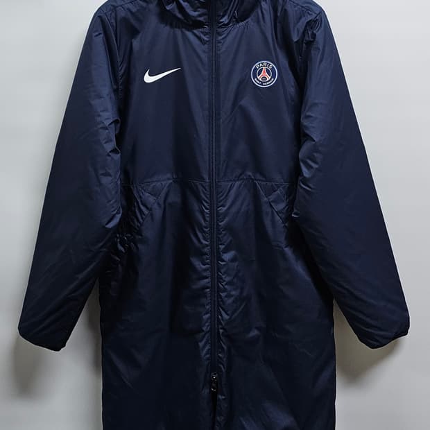 나이키 PSG 파리생제르망 벤치파카 롱패딩 S 95