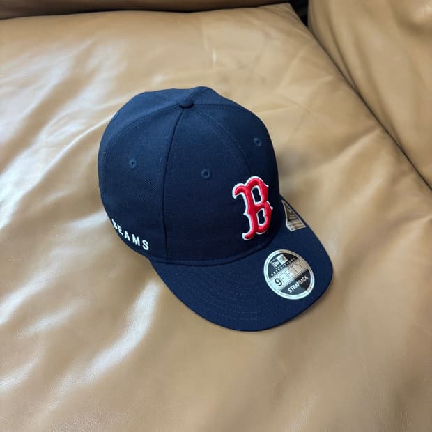 Beams 빔즈 빔스 뉴에라 9Fifty 6패널 볼캡 모자 보스턴