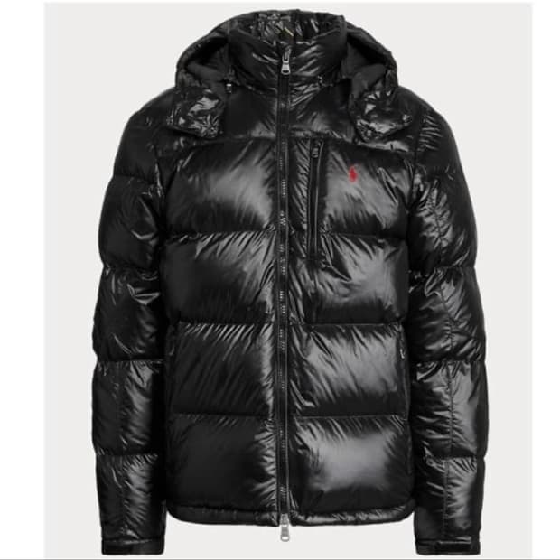 폴로 유광패딩 새제품