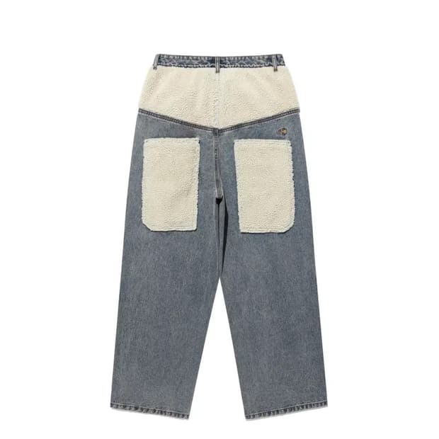 나이스고스트클럽 sherpa big pocket jeans