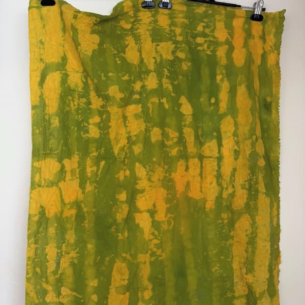 라이트그린 스카프