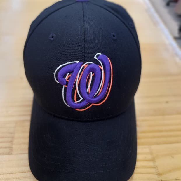 ​[M-XL] MLB 워싱턴 내셔널스 플렉스핏 빅로고 볼캡