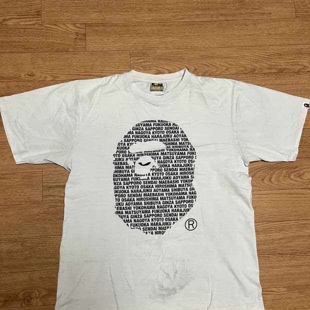 베이프 반팔 티셔츠