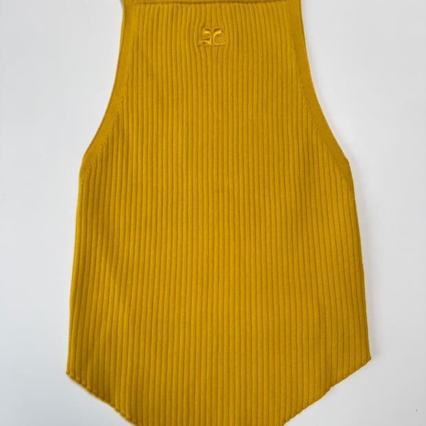 Courreges 꾸레쥬 니트 탱크탑