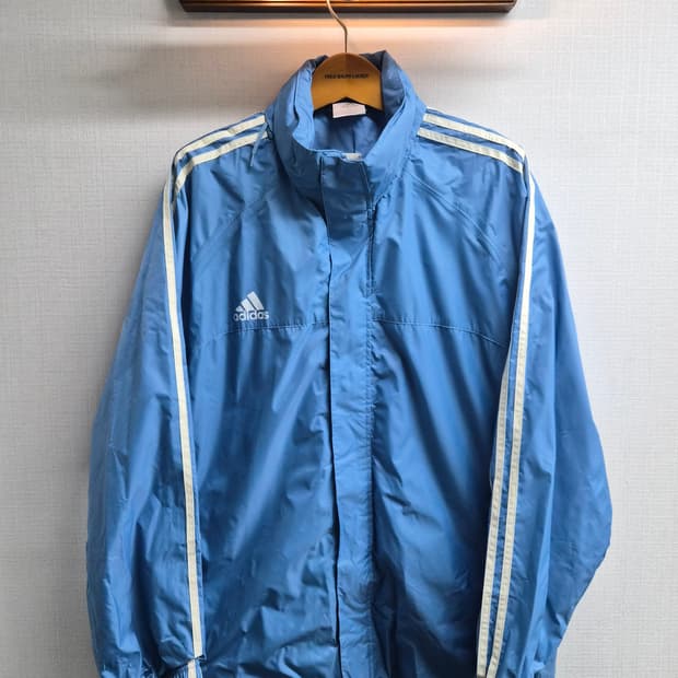 115) 아디다스 staff 레인자켓 팝니다