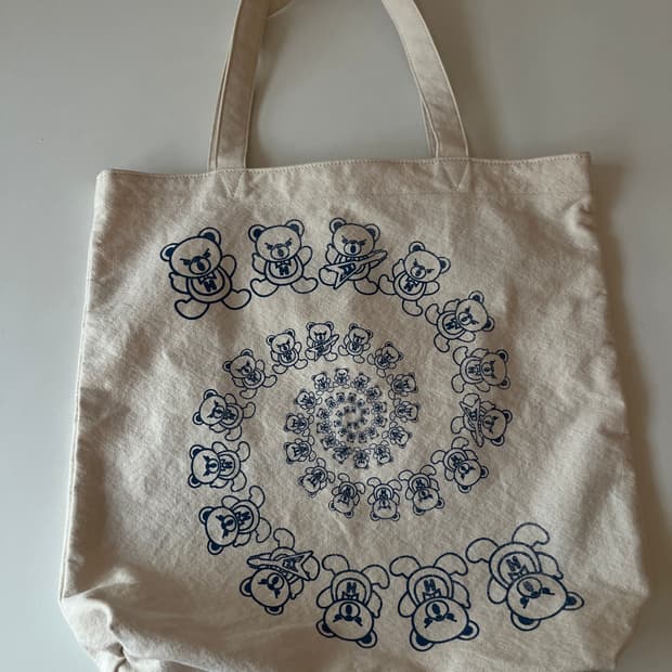 히스테릭 글래머 퍽베어 토트백 에코백