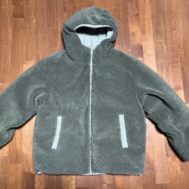 아이더 플라워 플리스 다운 자켓