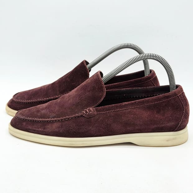  로로피아나 썸머 워크 버건디 (40)