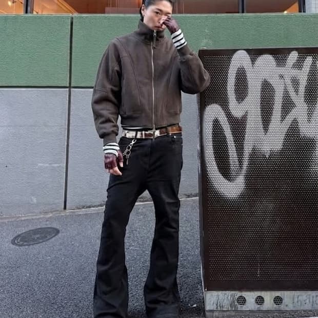 파르티멘토 라인 저지 트랙 져지_차콜 그레이