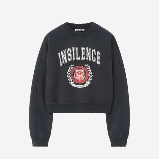 인사일런스 우먼 맨투맨 M