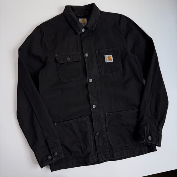 Carhartt 칼하트 WIP 블랙 미시건 초어 워크 자켓