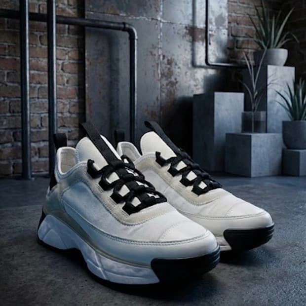 샤넬 믹드파이버  금장 38 (240cm)