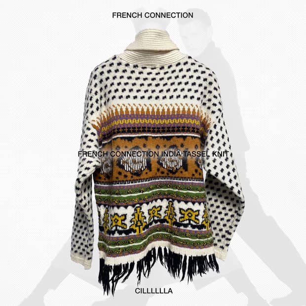 [S] French Connection 프렌치 커넥션인디아 태슬 니트