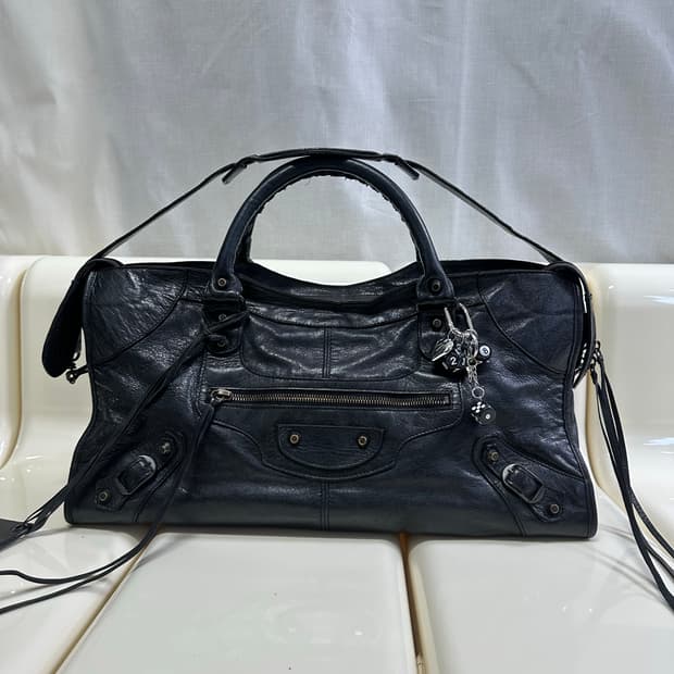 [A 정품] 발렌시아가 시티 모터백 파트타임