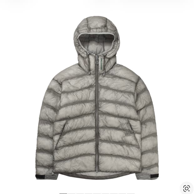 [M] 살로몬 UNI 크로스 인슐레이션 자켓 라이트 그레이