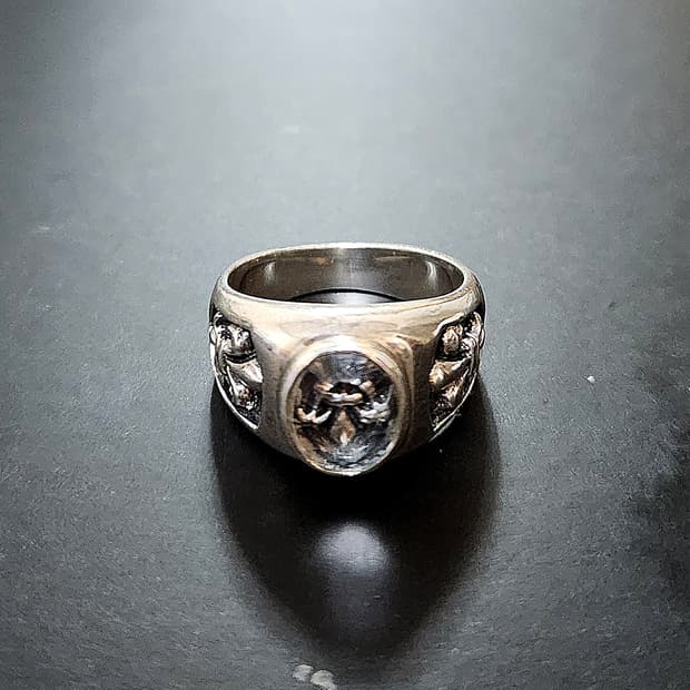 크롬하츠 무드 수정반지 