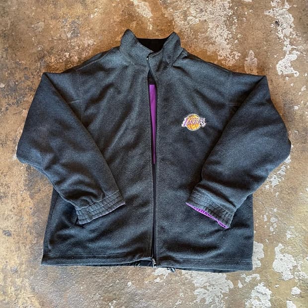 90s NBA 레이커스 양면 자켓 (2XL)