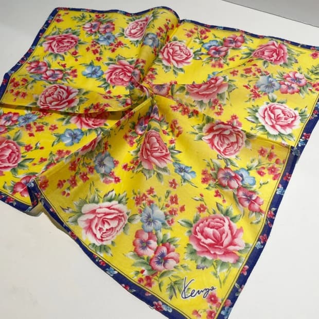 겐조 00's 재팬 레트로 쁘띠 손수건 A1470