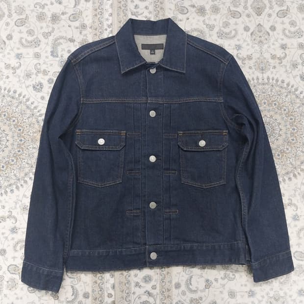 유니클로 데님 자켓 S