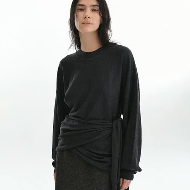 Repos wrap knit