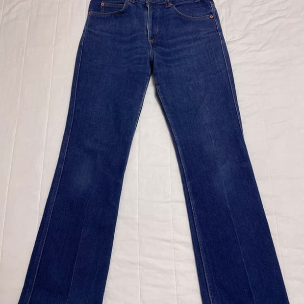 리바이스 유로판 부츠컷 스타프레스트 데님 517 벨바텀