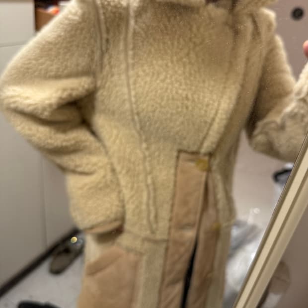 마르지엘라 x H&M 무스탕 xs / 새상품