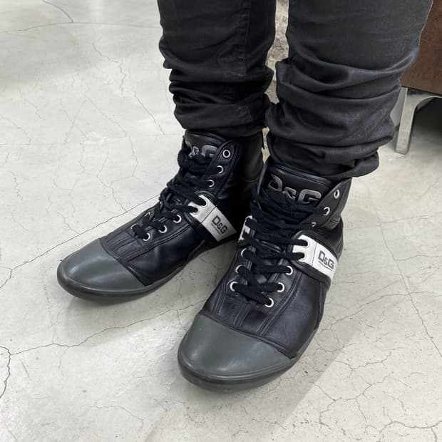 돌체앤가바나 D&G 플랫 하이탑