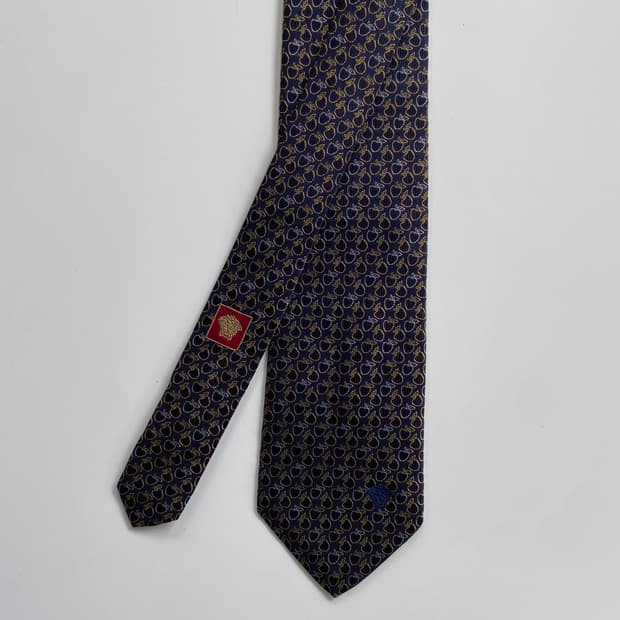 Versace 베르사체 심플로고 정품 명품넥타이