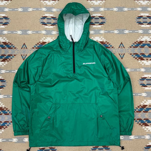 [M] 슈프림 패커블 립스탑 풀오버 그린