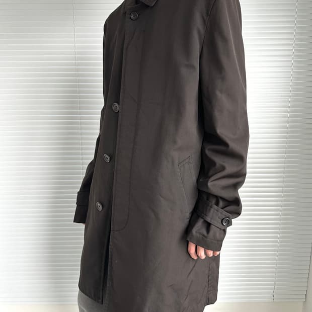 꼼데가르송 옴므플러스 다크브라운 코트