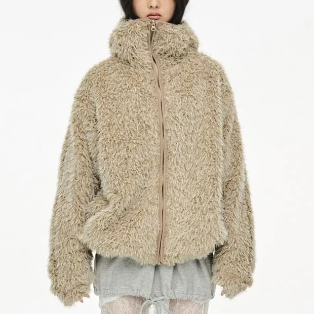 세릭 바라클라바 집업 베이지