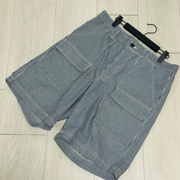 엑스트라오디너리 반바지 hickory shorts blue