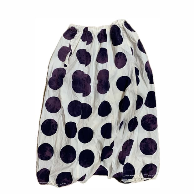 CommedesGarcons dot skirt pants