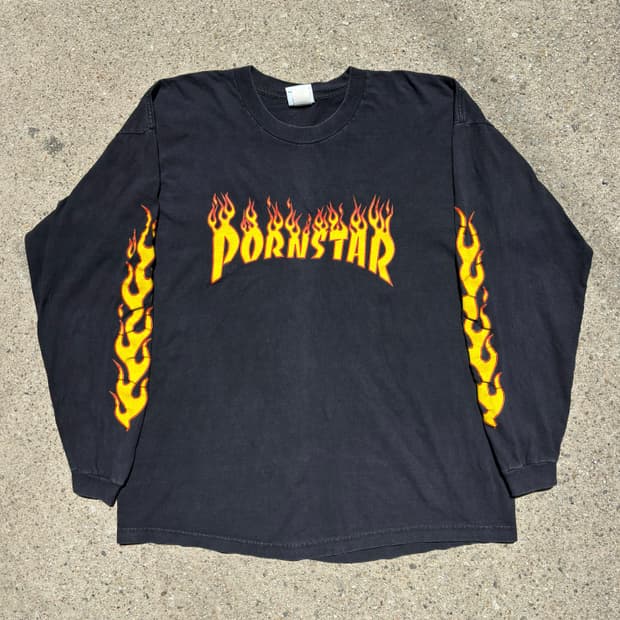Vintage Pornstar🔥 Skateboards 롱슬리브