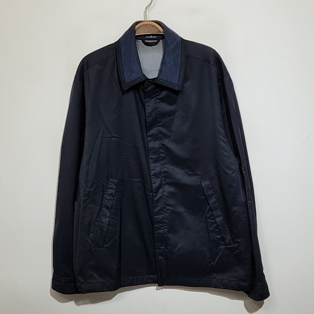 (L) 에르메네질도 제냐 점퍼 블랙 코팅자켓 이태리판 