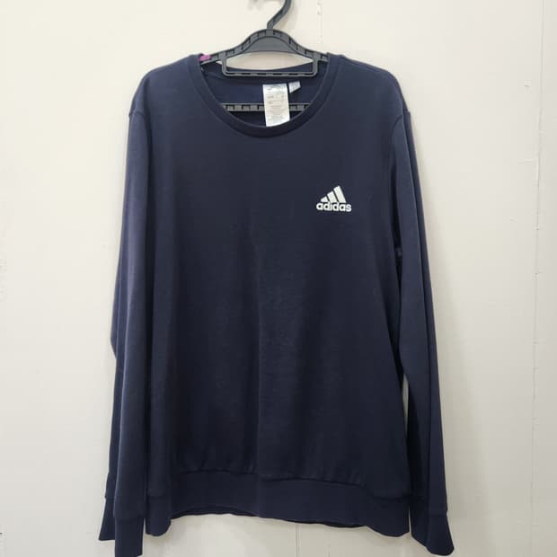 아디다스 네이비 맨투맨 티셔츠 남성 100~105사이즈