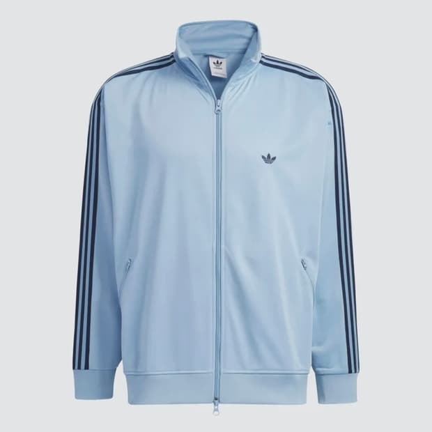 아디다스 져지 BB트랙탑 스카이블루 M사이즈 